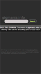 Mobile Screenshot of gigmania.info